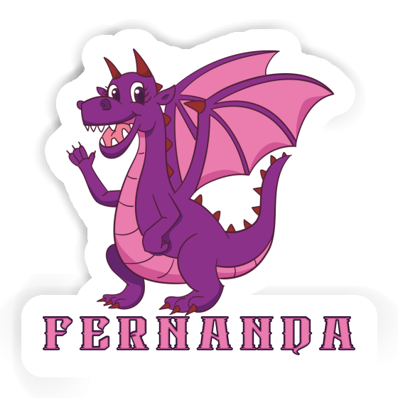 Sticker Fernanda Mother Dragon Gift package Image