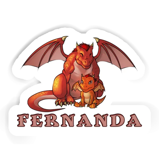 Fernanda Sticker Dragon Notebook Image