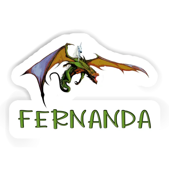 Sticker Fernanda Dragon Gift package Image