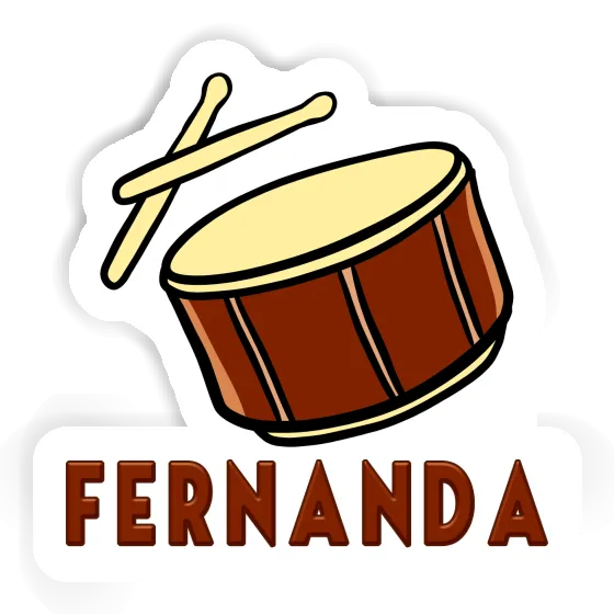 Sticker Fernanda Trommel Image