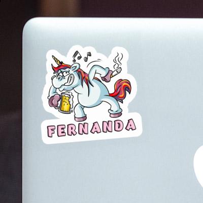 Fernanda Sticker Unicorn Image