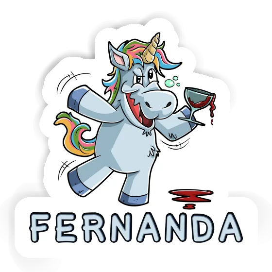 Sticker Fernanda Unicorn Gift package Image