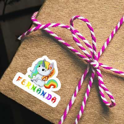 Unicorn Sticker Fernanda Image