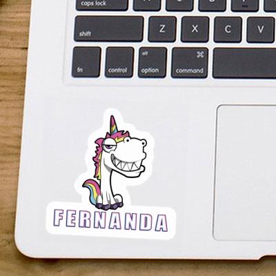 Autocollant Licorne Fernanda Image