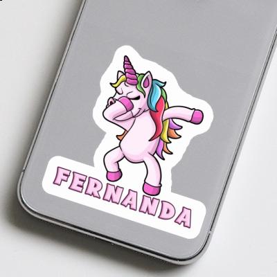 Licorne Autocollant Fernanda Image