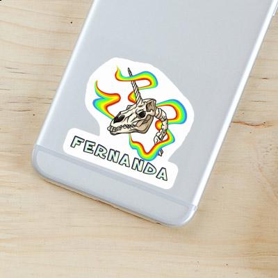 Unicorn Skull Sticker Fernanda Gift package Image