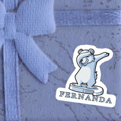 Sticker Fernanda Eisbär Gift package Image