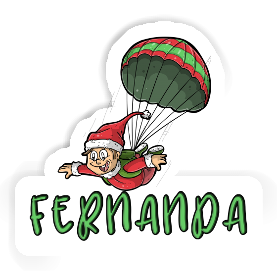 Skydiver Sticker Fernanda Image