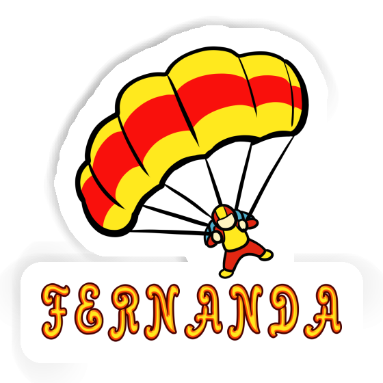 Fernanda Sticker Skydiver Image