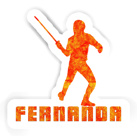 Fernanda Sticker Fencer Image