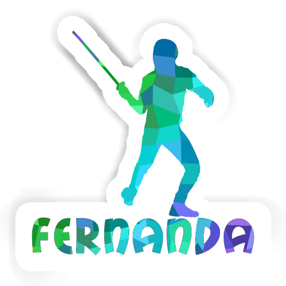 Fernanda Sticker Fencer Image