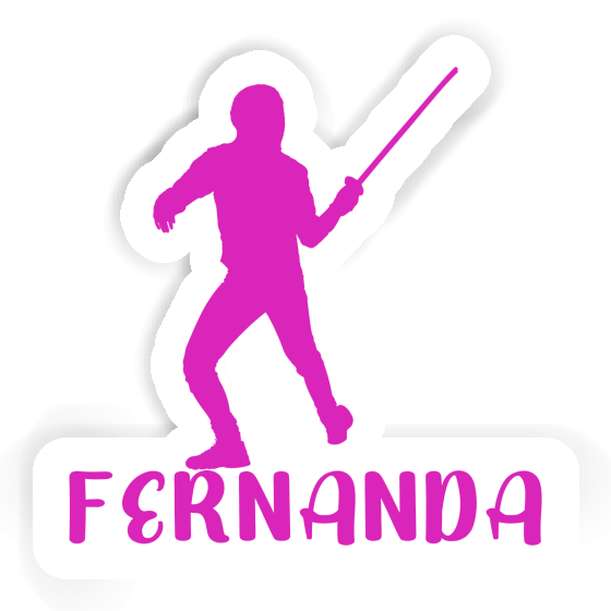 Fencer Sticker Fernanda Image