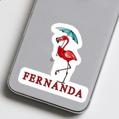 Fernanda Aufkleber Flamingo Notebook Image