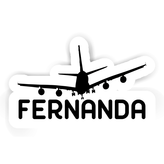 Sticker Airplane Fernanda Gift package Image