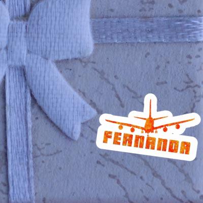 Sticker Fernanda Airplane Gift package Image