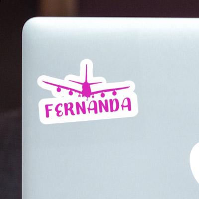 Fernanda Sticker Airplane Notebook Image