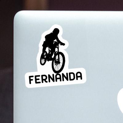 Aufkleber Fernanda Freeride Biker Image