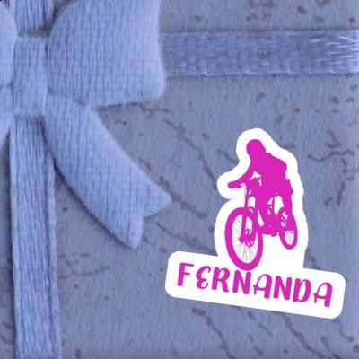 Fernanda Sticker Freeride Biker Image