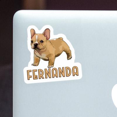 Sticker Fernanda Bulldogge Laptop Image