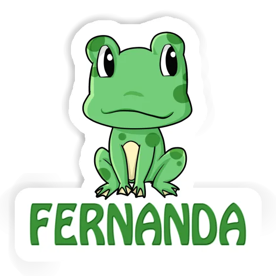 Fernanda Sticker Frosch Image