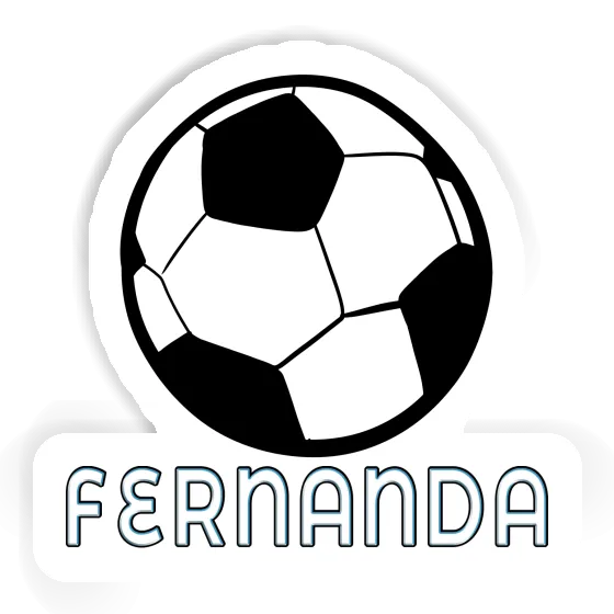 Ballon de foot Autocollant Fernanda Gift package Image