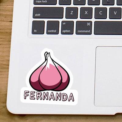 Aufkleber Knoblauch Fernanda Laptop Image