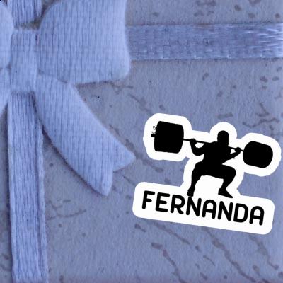 Weightlifter Sticker Fernanda Image