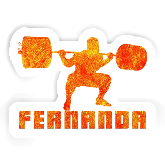 Weightlifter Sticker Fernanda Gift package Image