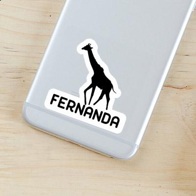 Fernanda Sticker Giraffe Notebook Image