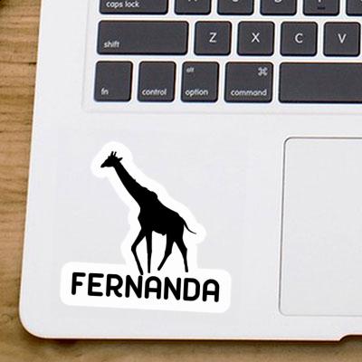 Fernanda Sticker Giraffe Image