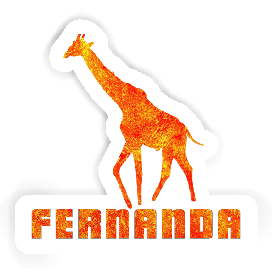 Autocollant Fernanda Girafe Gift package Image