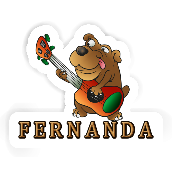 Sticker Gitarrist Fernanda Gift package Image