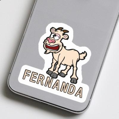 Fernanda Sticker Goat Image