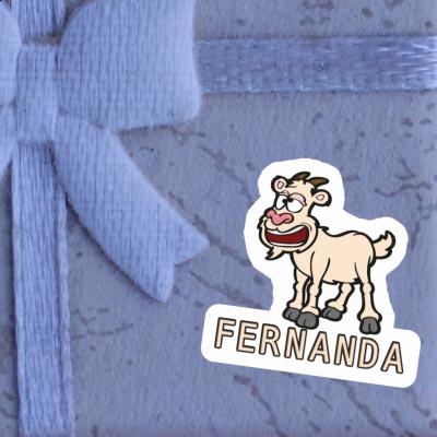 Fernanda Sticker Goat Notebook Image