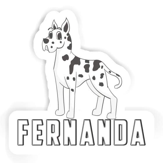 Fernanda Sticker Great Dane Gift package Image