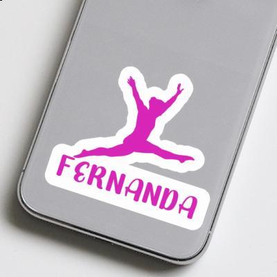 Fernanda Sticker Gymnast Laptop Image