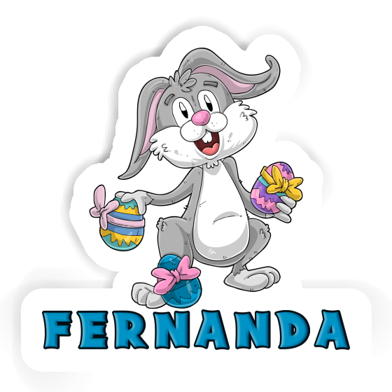 Sticker Easter Bunny Fernanda Gift package Image