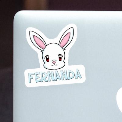 Hase Aufkleber Fernanda Notebook Image