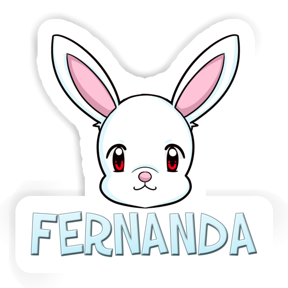 Fernanda Sticker Rabbit Image