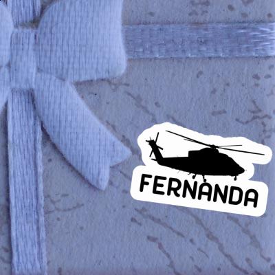 Sticker Helicopter Fernanda Notebook Image