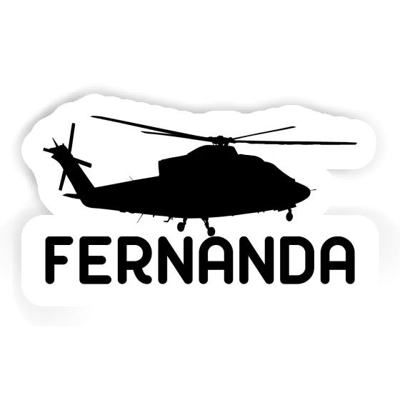 Sticker Helicopter Fernanda Gift package Image