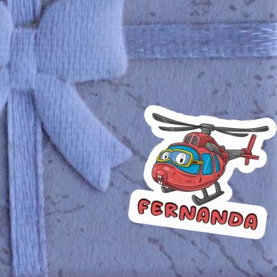 Sticker Fernanda Helicopter Gift package Image