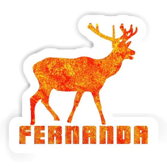 Deer Sticker Fernanda Notebook Image