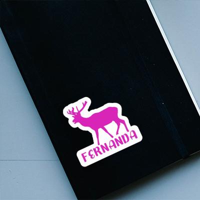 Sticker Deer Fernanda Laptop Image