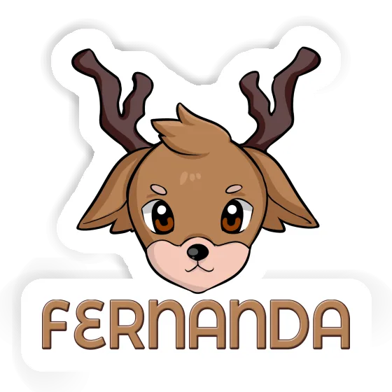 Sticker Deer Fernanda Gift package Image