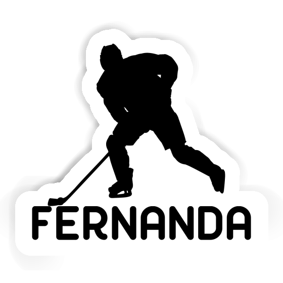 Sticker Hockey Player Fernanda Gift package Image