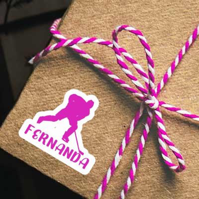 Fernanda Sticker Hockey Player Gift package Image