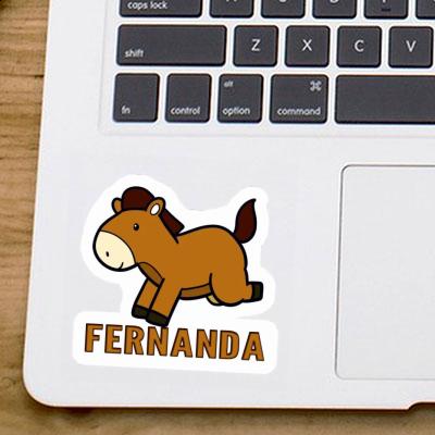 Sticker Fernanda Horse Notebook Image