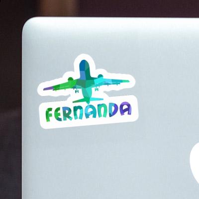 Fernanda Sticker Jumbo-Jet Laptop Image