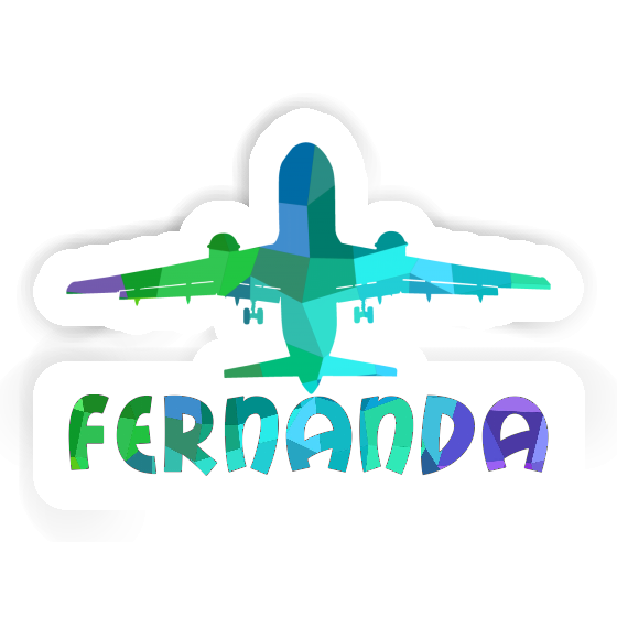 Fernanda Sticker Jumbo-Jet Notebook Image